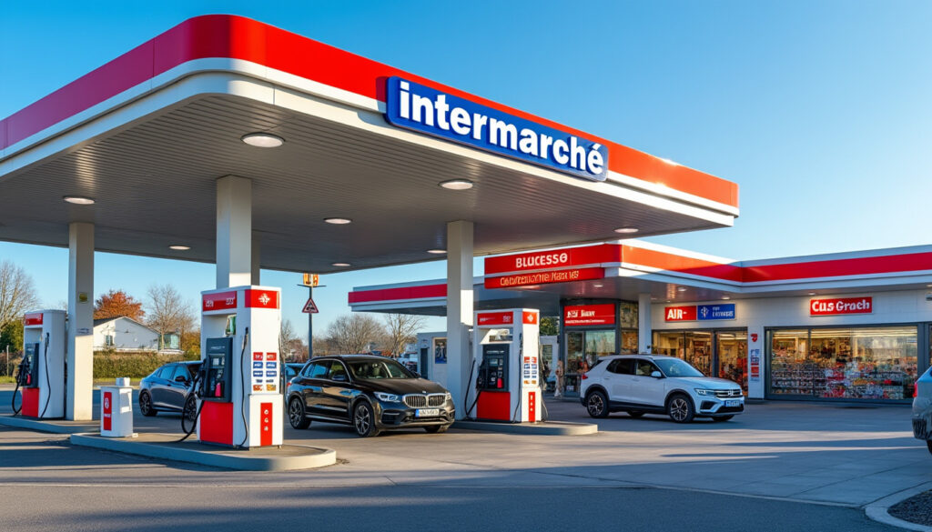 découvrez les prix des carburants et les services disponibles 24h/24 à la station-service intermarché de caen. profitez d'un plein économique et pratique à toute heure.